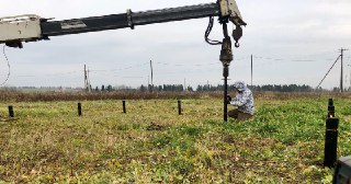 Установка винтовых свай Саяногорск цена от 3103 руб.