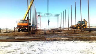 Аренда экскаватора погрузчика с ямобуром в Саяногорск цена от 1552 руб